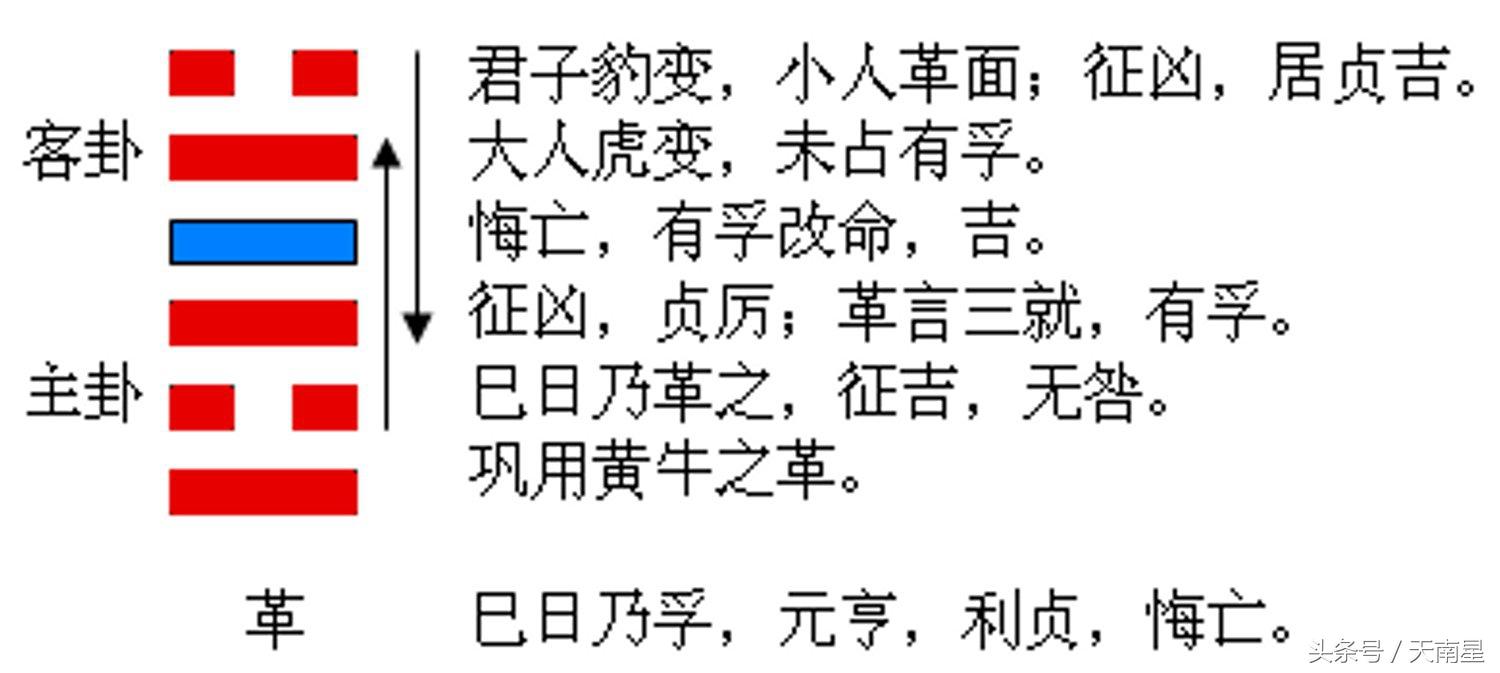 泽山咸变泽火革 感情_泽火革泽雷随问复合_泽火革卦为啥是上上卦问学业